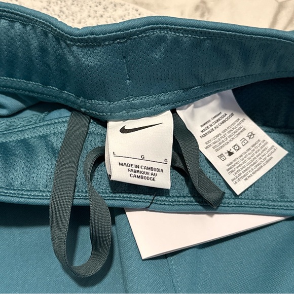 New NikeCourt Heritage Dri-FIT Tennis Pants Teal Men's Size Large FZ6928-379 - Picture 4 of 7